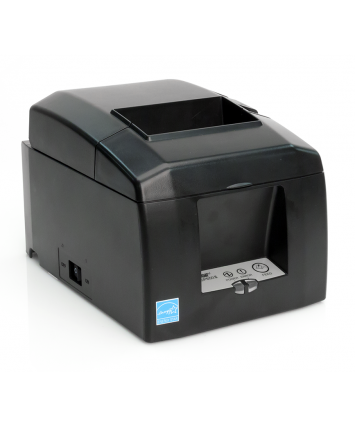 TSP654IICLOUDPRNT-24 GRY US , TSP650II, Thermal, Cutter, Ethernet, CloudPRNT, USB, Two Peripheral USB, Gray, Ext PS Included. Part Number 37966000